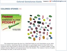 Tablet Screenshot of gemstones-guide.com